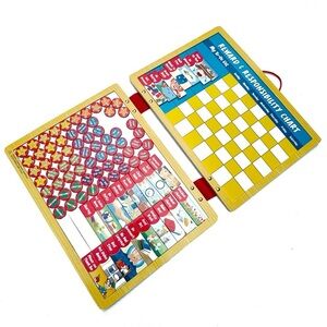 Magnetic Reward and Responsibility Chart for Kids Chore chart